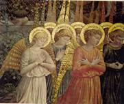 Anjos em Oração - Frei Angélico